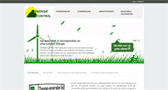 Desktop Screenshot of energiecontrol.be